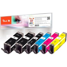 Peach Tinte Spar Pack Plus PI100-328(kompatibel zu Canon PGI-570, CLI-571)
