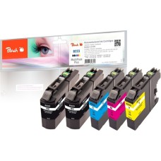 Peach Tinte Spar Pack Plus PI500-135(kompatibel zu Brother LC-223)