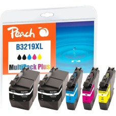 Peach Tinte Spar Pack Plus PI500-232(kompatibel zu Brother LC-3219XL)