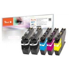 Peach Tinte Spar Pack Plus PI500-274(kompatibel zu Brother LC-3211)