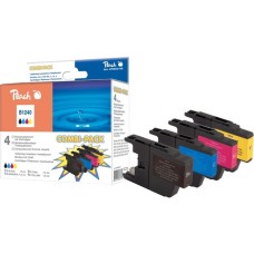 Peach Tinte Sparpack PI500-69(kompatibel zu Brother LC-1240)