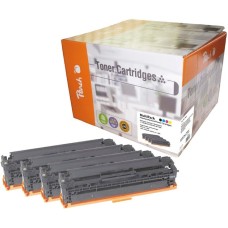 Peach Toner Spar Pack 110849 (PT288)(kompatibel zu HP CB540, CB541, CB542, CB543)
