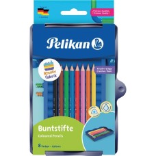 Pelikan Kreativfabrik Buntstifte BSD/8 sortiert in Universaletage 8 ST, Set(8 Stück)