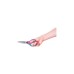 Pelikan griffix Schulschere LovelyPink Rechtshänder(pink/hellblau, rund, 14 cm)