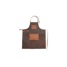 Petromax Büffelleder-Schürze mit Nackenschlaufe(dunkelbraun)