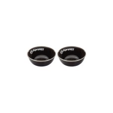 Petromax Emaille-Schalen px-bowl-s 600ml, 2 Stück, Schüssel(schwarz, Ø 14cm)