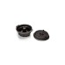Petromax Gugelhupfform gf1 mit Tortenbodendeckel, Topf(schwarz, Ø 23,8cm)