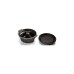 Petromax Gugelhupfform gf1 mit Tortenbodendeckel, Topf(schwarz, Ø 23,8cm)