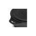 Petromax Gusseiserne Kasserolle kr2, mit Aroma-Profil-Deckel, Topf(schwarz, Ø 22cm)