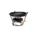 Petromax Holzkohlegrill Pro-ft-Set, 3-teilig(schwarz, Ø 27cm)