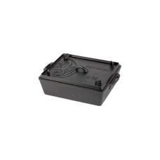 Petromax Kastenform mit Deckel k12, Topf(schwarz)