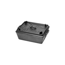 Petromax Kastenform mit Deckel k8, Topf(schwarz)