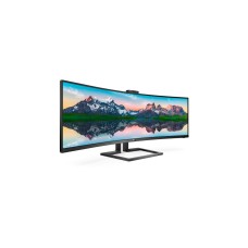 Philips 499P9H/00, LED-Monitor(124 cm (48.8 Zoll), schwarz, Dual QHD, VA, Curved, USB-C, Webcam)