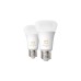 Philips Hue White Ambiance E27, LED-Lampe(Doppelpack, ersetzt 60 Watt)