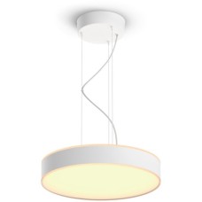 Philips Hue White Ambiance Enrave Pendelleuchte, LED-Leuchte(weiß)