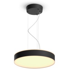 Philips Hue White Ambiance Enrave Pendelleuchte, LED-Leuchte(schwarz)