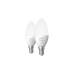 Philips Hue White E14, LED-Lampe(Doppelpack, ersetzt 40 Watt)