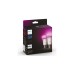 Philips Hue White & Color Ambiance E27, LED-Lampe(Doppelpack, ersetzt 75 Watt)
