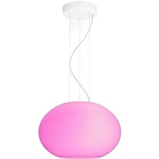 Philips Hue White & Color Ambiance Flourish Pendelleuchte, LED-Leuchte(weiß)
