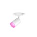 Philips Hue White & Color Ambiance Fugato 1er-Spot, LED-Leuchte(weiß)