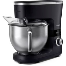 Philips Küchenmaschine HR7962/01 Series 7000(schwarz/silber, 1.000 Watt)
