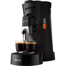 Philips Senseo Select Eco CSA240/20, Padmaschine(schwarz, schwarz gesprenkelt)