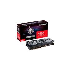 PowerColor Radeon RX 7800 XT Hellhound 16GB OC, Grafikkarte(RDNA 3, GDDR6, 3x DisplayPort, 1x HDMI 2.1)