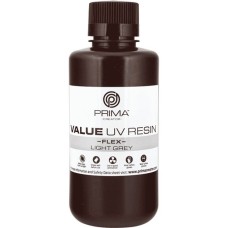 PrimaCreator Value UV / DLP Resin Flex, 3D-Kartusche(grau, 500 ml)