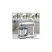 ProfiCook Knetmaschine PC-KM 1222 W, Küchenmaschine(silber, 1.200 Watt, inkl. Küchenwaage )