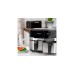 ProfiCook PC-FR 1242 H, Heißluftfritteuse(schwarz/edelstahl)