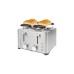 ProfiCook Toaster PC-TA 1252(edelstahl, 1.500 Watt, für 4 Scheiben Toast)