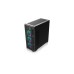 RAIJINTEK PONOS ULTRA MS4, Tower-Gehäuse(schwarz, Seitenteil aus Tempered Glass)
