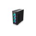 RAIJINTEK PONOS ULTRA TG4, Tower-Gehäuse(schwarz, Front und Seitenteil aus Tempered Glass)