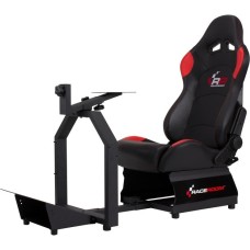 RaceRoom Game Seat RR3033, Sim Rig(schwarz/rot)