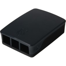 Raspberry Pi Foundation Gehäuse für Raspberry Pi 4 B(schwarz/grau)