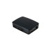 Raspberry Pi Foundation Gehäuse für Raspberry Pi 4 B(schwarz/grau)