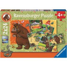 Ravensburger Kinderpuzzle 25 Jahre Grüffelo!(2x 24 Teile)