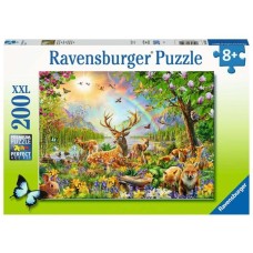 Ravensburger Kinderpuzzle Anmutige Hirschfamilie(200 Teile)