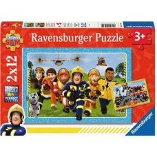 Ravensburger Kinderpuzzle Die Rettung naht(2x 12 Teile)