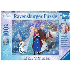 Ravensburger Kinderpuzzle Disney Frozen - Glitzernder Schnee(100 Teile)