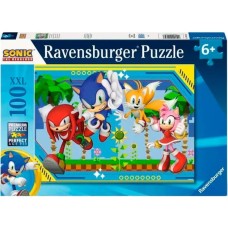 Ravensburger Kinderpuzzle Nichts kann Sonic aufhalten(100 Teile)