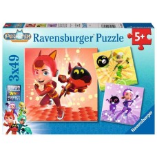 Ravensburger Kinderpuzzle Petronix Matt, Jia und Emma(3x 49 Teile)