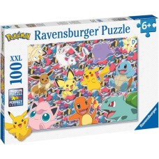 Ravensburger Kinderpuzzle Pokémon - Bereit zu kämpfen!(100 Teile)