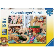 Ravensburger Kinderpuzzle Verspielte Welpen(150 Teile)