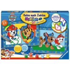 Ravensburger Malen nach Zahlen Junior - Paw Patrol(2 Motive)