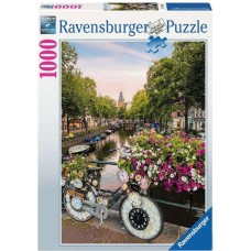 Ravensburger Puzzle Bicycle Amsterdam(1000 Teile)