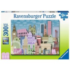 Ravensburger Puzzle Buntes Europa(300 Teile)