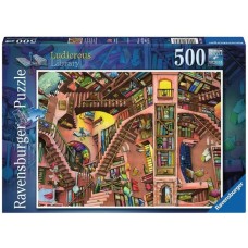 Ravensburger Puzzle Die verrückte Bibliothek(500 Teile)