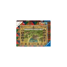 Ravensburger Puzzle Hogwarts Karte