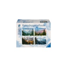 Ravensburger Puzzle Märchenschloss in 4 Jahreszeiten